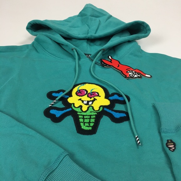 BBC Icecream Chenille Latigo Bay Hoodie 2XL 3XL